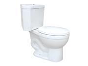 White Porcelain Round Space Saving Dual Flush Corner Toilet Renovators Supply