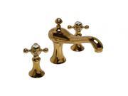 8 Widespread Sink Faucet Heavy Duty Brass PVD Renovators Supply