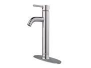Bathroom Faucet Chrome Plated Single Hole 1 Handle 12 3 16 H Renovators Supply