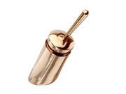 Short Waterfall Faucet Heavy Cast Brass Gold PVD Round Renovators Supply