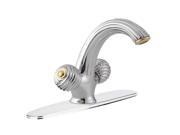 Bathroom Faucet Chrome Widespread 6 7 16H 2 Handles Renovators Supply