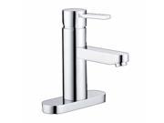 Bathroom Faucet Chrome 1 Handle Centerset 6 3 8 H Renovators Supply