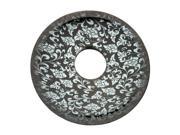 Replacement Waterfall Faucet Glass Disc Plate Silver Flower Renovators Supply