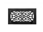 4 Heat Air Grille Cast Victorian Overall 8 x 14 Renovators Supply