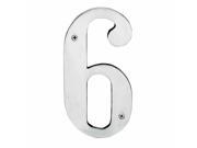 Cast Solid Brass 8 Address House Number 6 9 Chrome Renovators Supply