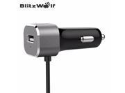 BlitzWolf 5V 5.4A USB Type C BW C3 Car Charger 27W US Stock