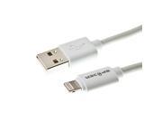 Spider USB to Lightning Charger Cable Sync for iPhone iPod iPad 2M White