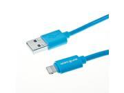 Spider USB to Lightning Charger Cable Sync for iPhone iPod iPad 2M Blue