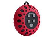 Spider Waterproof Bluetooth Speaker BT803 Red