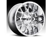 Dropstars 645V 20x9 6x135 6x139.7 0mm PVD Chrome Wheel Rim