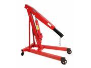 Dragway Tools® 3 Ton 6000 LB Heavy Duty Engine Hoist Cherry Picker Shop Crane