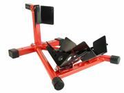 Dragway Tools® Motorcycle Front Wheel Chock Self Locking Adjusting Stand