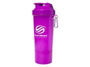 SmartShake Slim Shaker Cup Neon Purple 17 oz