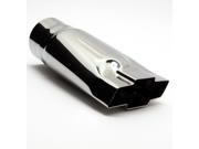 Exhaust Tip 3.00 Inlet 4.75 Outlet 9.00 Long W300 BOWTIE SS Chevy Bowtie Stainless Wesdon Exhaust Tip