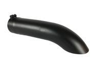 Diesel Exhaust Tip 4.00 Dia X 18.00 Long 4.00 Inlet Bolt On Turn Down Black Stainless WTD40018 400 BOSS BP Wesdon Exhaust Tip