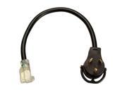 Coleman Cable 14 3 30 to 15 AMP RV Adapter Cord Lighted End Southwire 95449008