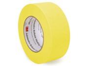 3M 06656 Crepe Paper Automotive Refinish Masking Tape 2 Inch 6 Pack Yellow