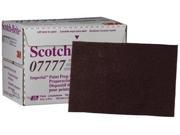 3M 07777 Scotch Brite Paint Prep Hand Pad Maroon 9