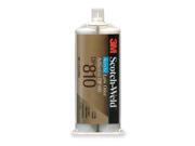 3M 49077 Scotch Weld DP810 Low Odor Acrylic Adhesive 50mL Black