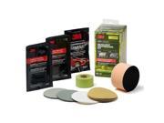3M 39098 Headlight Restoration Kit with Tape and Protectant