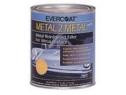 Fibreglass Evercoat 889 Metal 2 Metal Aluminum Reinforced Filler Quart