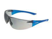 Encon Wraparound Nascar 427 Safety Glasses Scratchcoat Gray Lens Blue Frame