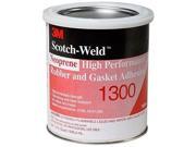 3M 19871 1300 Yellow Scotch Weld Neoprene Rubber Gasket Adhesive Quart