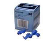 3M Scotchlok Double Run or Tap Flame Retardant Blue 18 16 AWG Pack of 100