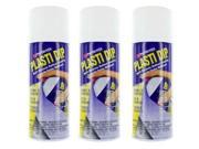 Plasti Dip Performix 11207 3 Pack Rubber Handle Coating White 11oz Spray Can