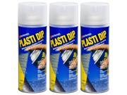 Plasti Dip Performix 3 Pack CLEAR 11OZ Spray CAN Rubber Handle Coating