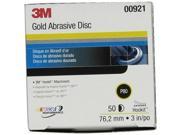 3M Hookit 00921 Gold Disc 3 inch P80 grit 5 Pack