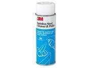 3M 14002 Stainless Steel Cleaner and Polish Lime Scent 21 Ounce 12 Pack