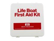 US Coast Guard Life Boat First Aid Kit in Weatherproof Waterproof Plastic Case For 25 People First Aid only 8010