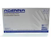 Adenna WNF White Nitrile PF Exam Gloves WNF812 Small
