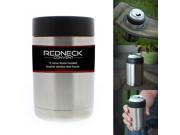 Redneck Convent Stainless Steel 12 oz Koozie Insulated for Standard Bottle Can