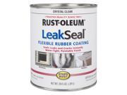 Rust Oleum 275116 Stop Rust Leak Seal Flexible Rubber Coating Sealant Crystal Clear