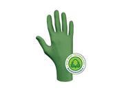 Showa 6110PFM Biodegradable Disposable Nitrile Gloves Medium Box of 100