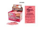 Wonder Wafers QTY 25 pack CINAMMON SPICE Scent Car Truck Air Freshener Wafer
