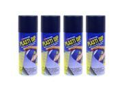 Performix Plasti Dip 11253 Black and Blue Rubber Spray 4 PACK