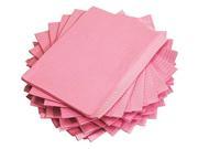 Adenna BIB744P Patient Bibs Lap Cloths Pink Box of 500
