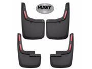 Husky Liners 58451 59451 Front and Rear Splash Guards for F 150 2015 2016 Flares