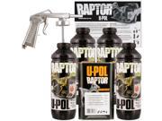 Raptor Tintable Urethane Spray On Truck Bed Liner Spray Gun 4 Liters
