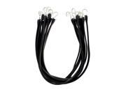 ABN 41 Inch EPDM Rubber Tie Down Strap 10 pack with Non Crimped S Hooks