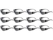 ABN 7715 Safety Glasses Smoke Lens UV ANSI standard 12 Pack