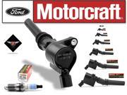 8 Motorcraft Ignition Coils DG 508 and 8 Motorcraft Spark Plugs SP 493