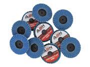 ABN 2� 80 Grit Zirconia Alumina Flat Flap Disc Roloc Lock Grinding Wheels 10 PK ABN 2� 80 Grit Zirconia Alumina Flat Flap Disc Roloc Lock Grinding Wheels 10 PK