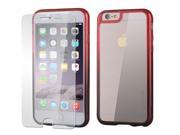 Apple iPhone 6 Case iPhone 6S Case Scratch Resistant Clambo Clear iPhone 6 Case Clear iPhone 6S Case for iPhone 6 6S Tempered Glass Screen Protector. Bundle