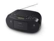 Sony Black CD Radio Cassette Recorder Boombox CFDS50