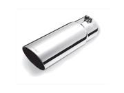 Gibson Stainless Polished Exhaust Tip Slash