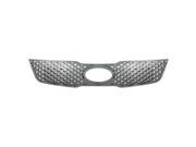 Bully Chrome Grille for 10 11 KIA Forte LS EX CCI Grille Overlays GI 85